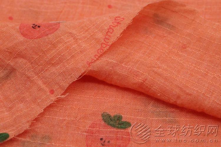 TR人棉竹节布印花面料现货供应 厂家批发直销价格与采购指南